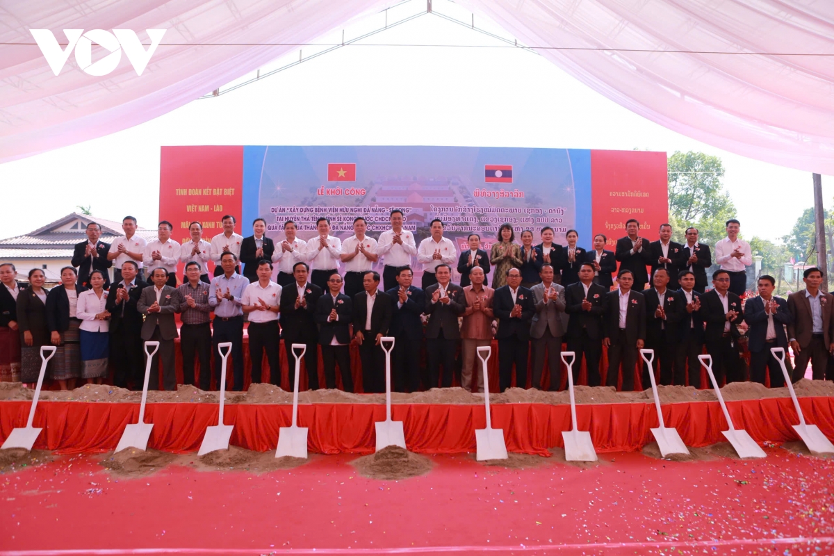 lao khoi cong du an benh vien huu nghi Da nang - sekong hinh anh 1