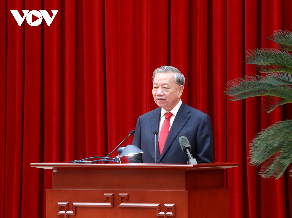 tong bi thu, chu tich nuoc du hoi nghi cong bo quyet dinh ve cong tac can bo hinh anh 5