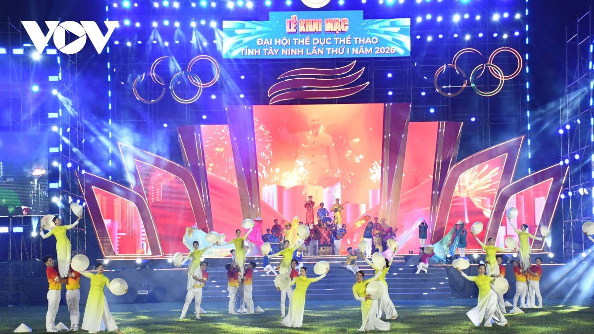 khai mac Dai hoi the duc the thao tinh tay ninh lan thu i hinh anh 1