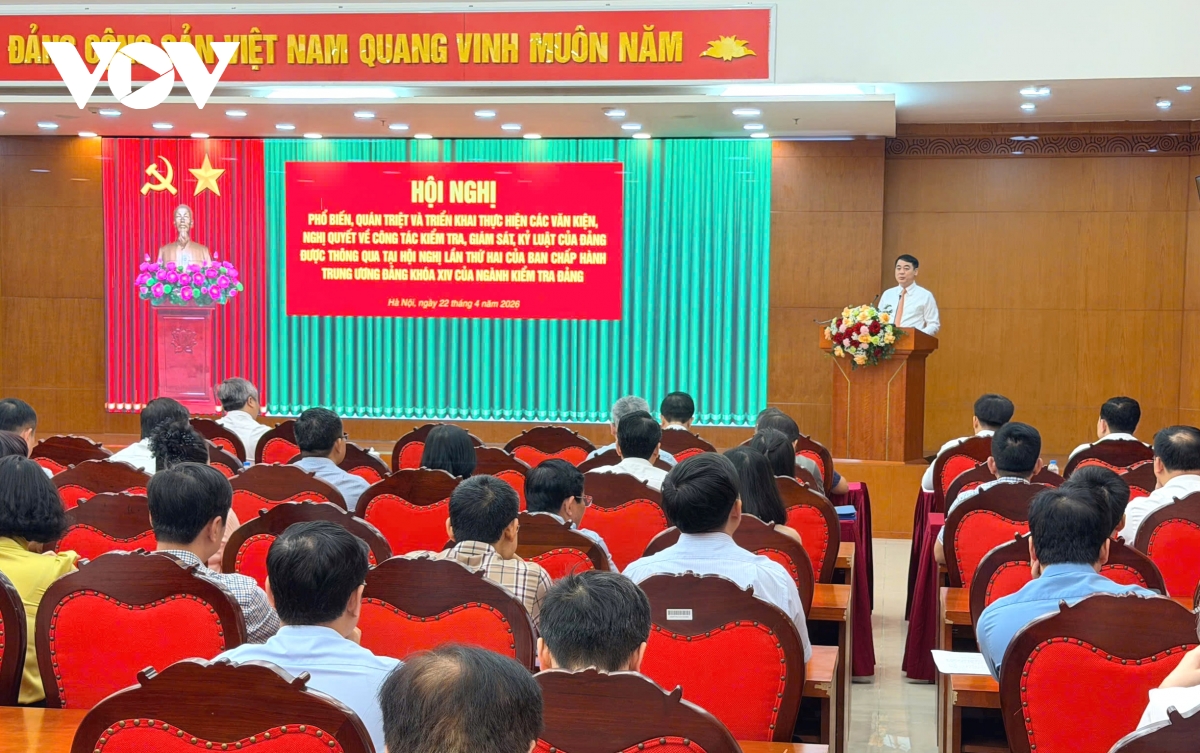 quan triet cac van kien, nghi quyet ve kiem tra, giam sat, ky luat cua Dang hinh anh 1