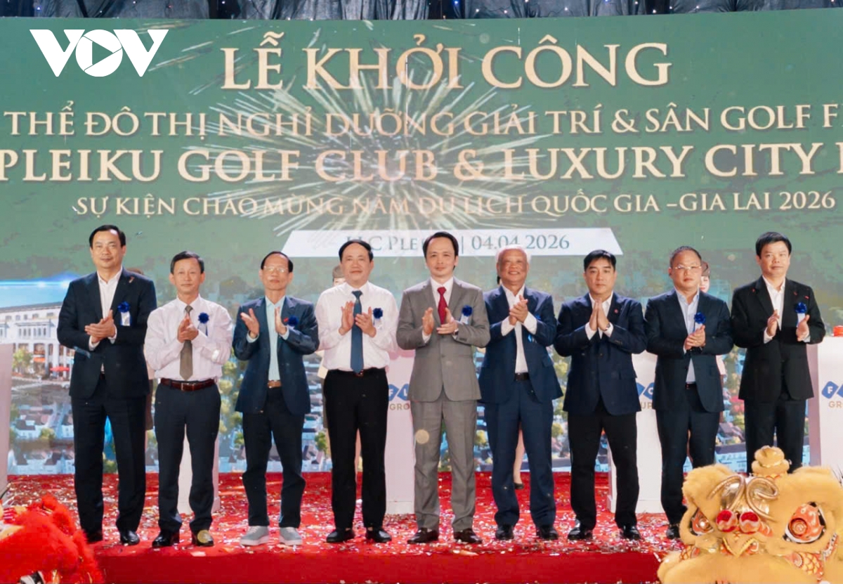 du an san golf Dak Doa gia lai duoc tai khoi cong sau nhieu nam dinh tre hinh anh 1