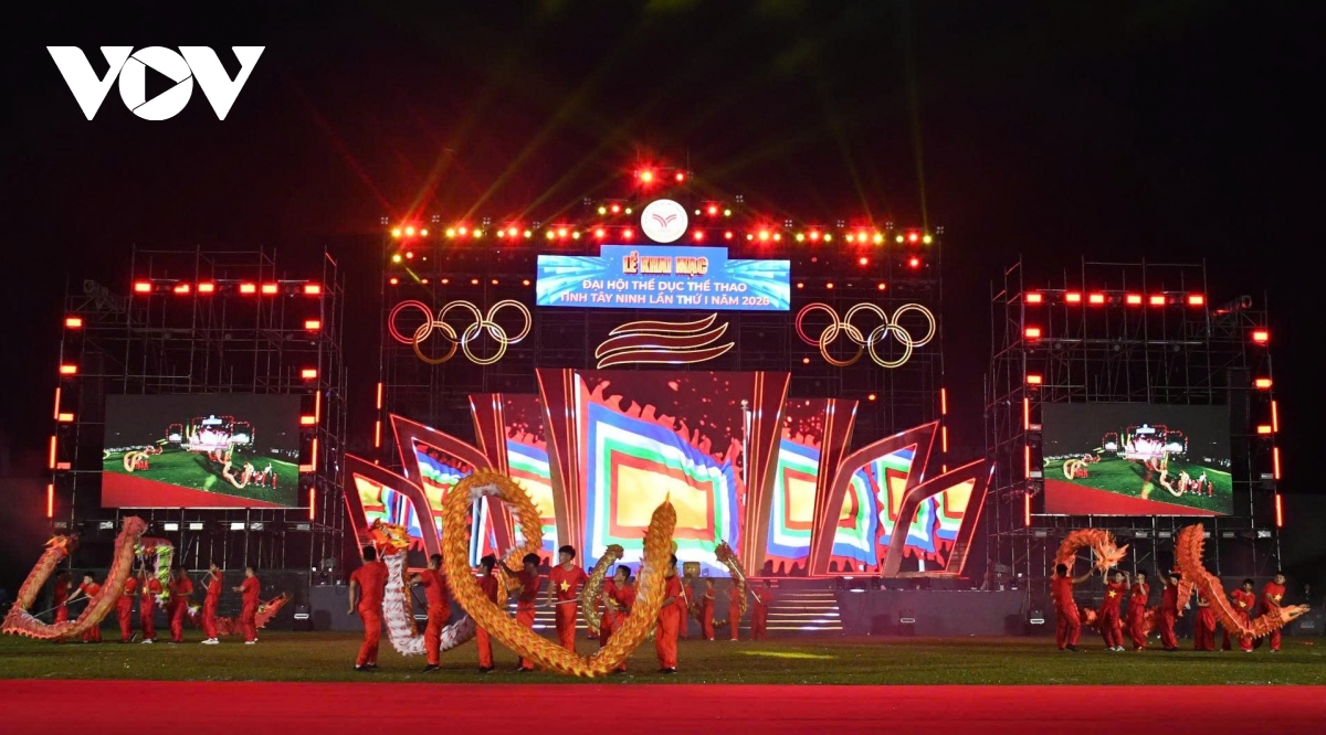 khai mac Dai hoi the duc the thao tinh tay ninh lan thu i hinh anh 5