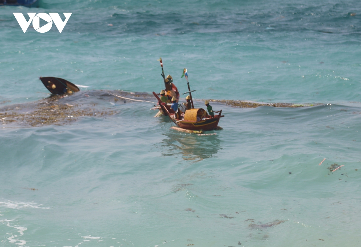 trang nghiem le khao le the linh hoang sa, nhac nho doi hung binh giu bien hinh anh 6