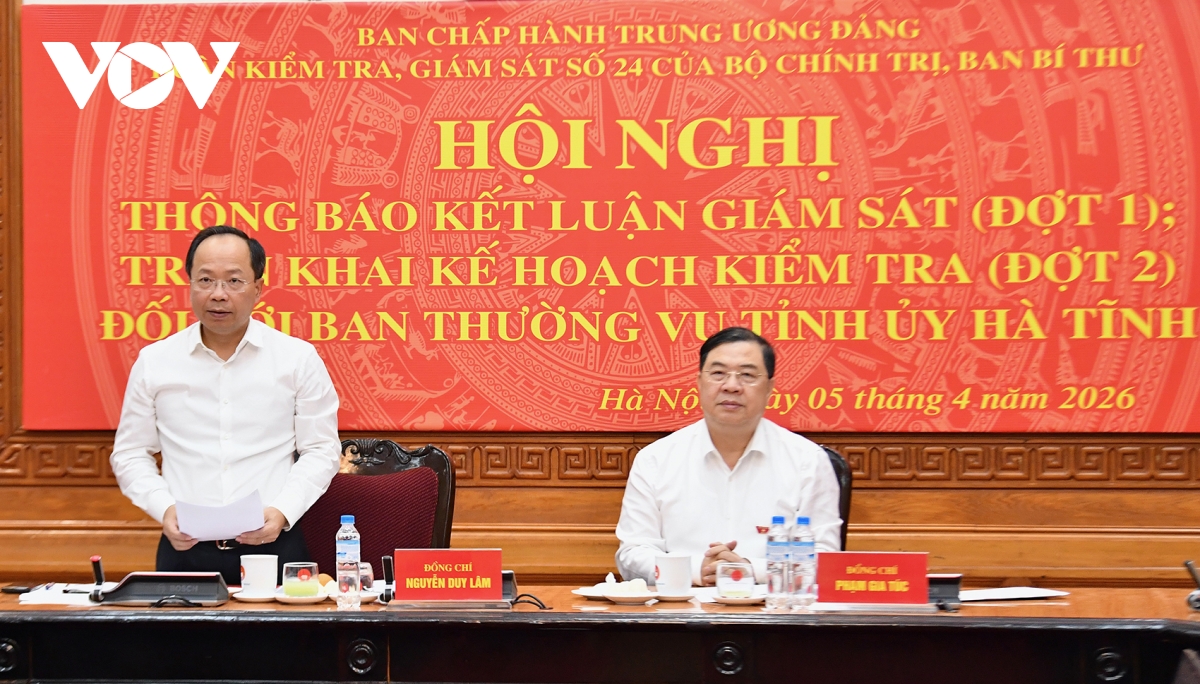 thong bao ket luan giam sat doi voi ban thuong vu tinh uy ha tinh hinh anh 3