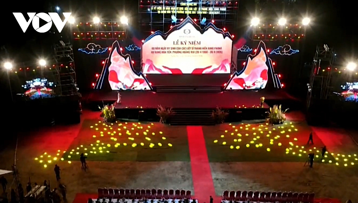 nghe an ky niem 60 nam ngay hy sinh cua 33 liet si tnxp tai hang hoa tien hinh anh 1