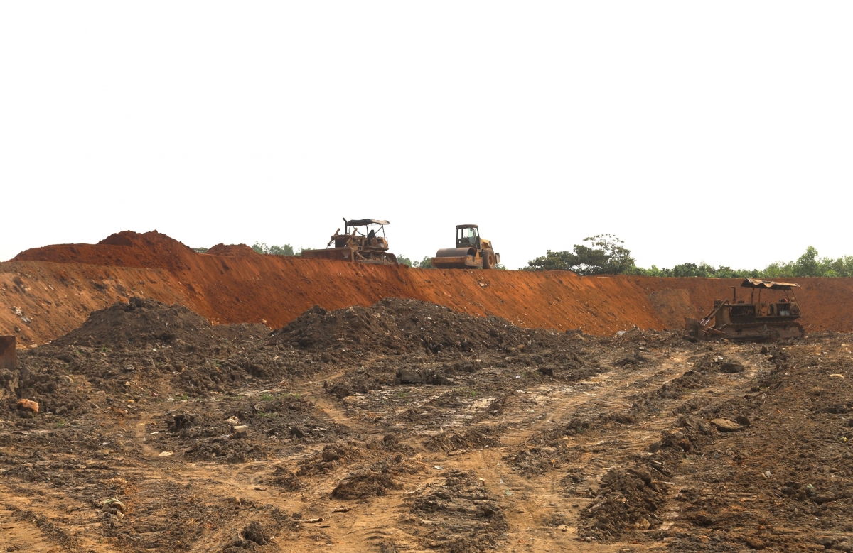 quang ngai bai rac qua tai, nha may xu ly rac thai cham tien do hinh anh 2