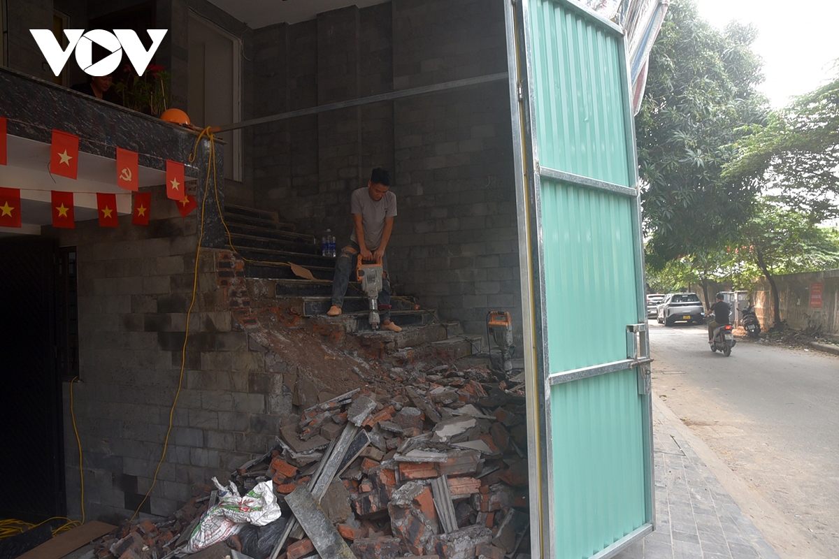 nguoi dan Au co cat do nha, ban giao mat bang du an cau tu lien hinh anh 10