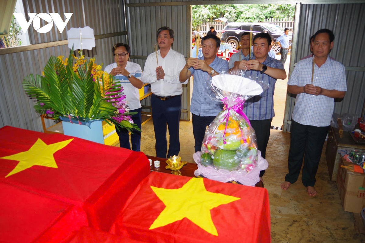 Chuẩn bị hồi hương 22 hài cốt liệt sĩ hy sinh tại Campuchia