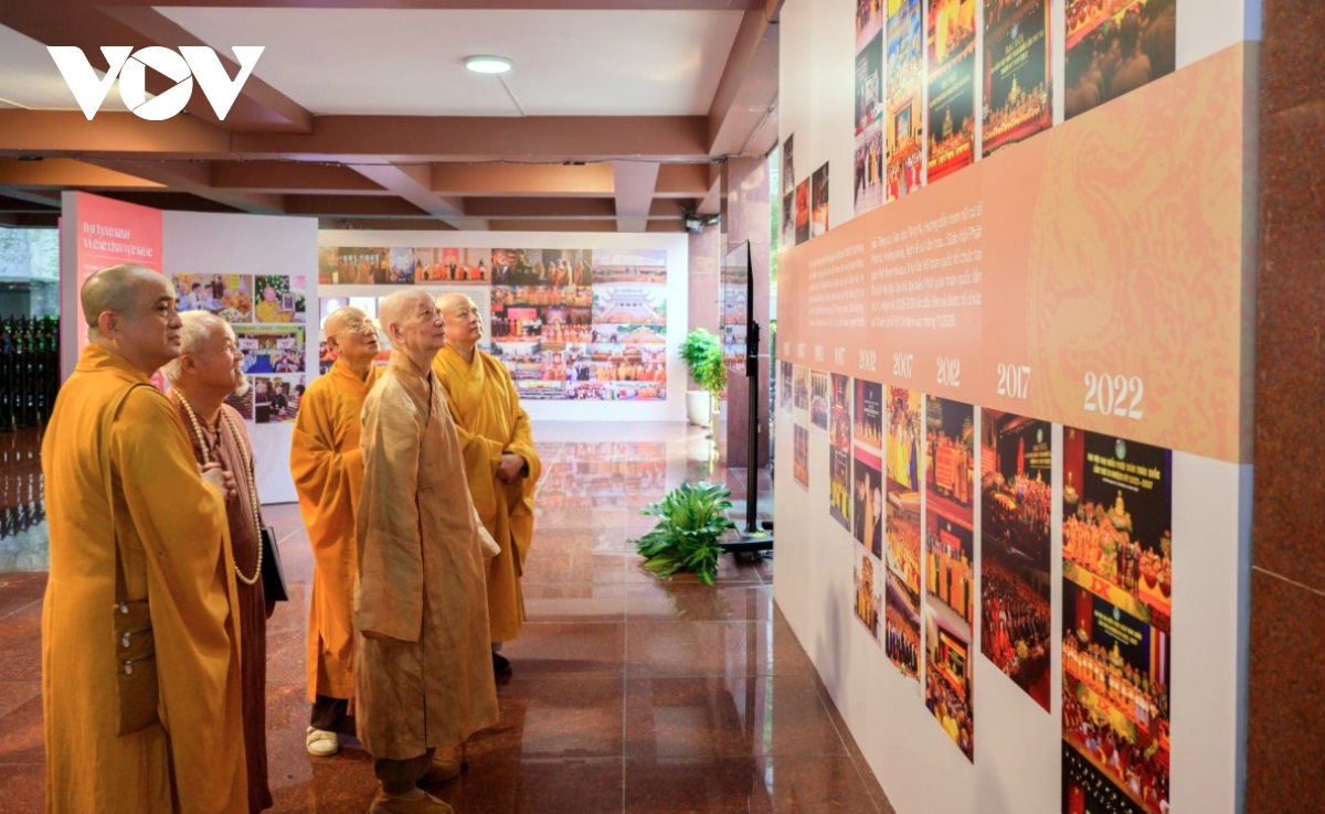 exhibition traces 45-year journey of vietnam buddhist sangha picture 2