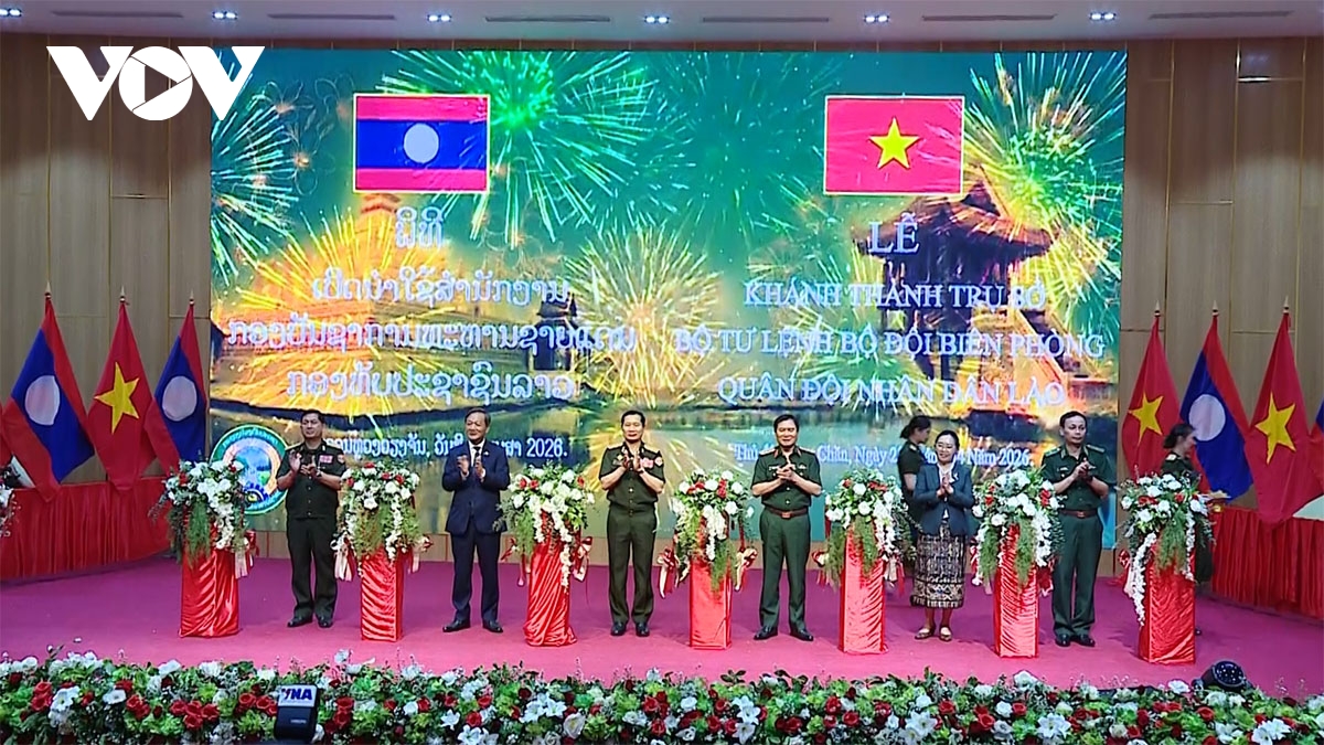 khanh thanh va ban giao cong trinh tru so bo tu lenh bo doi bien phong lao hinh anh 2