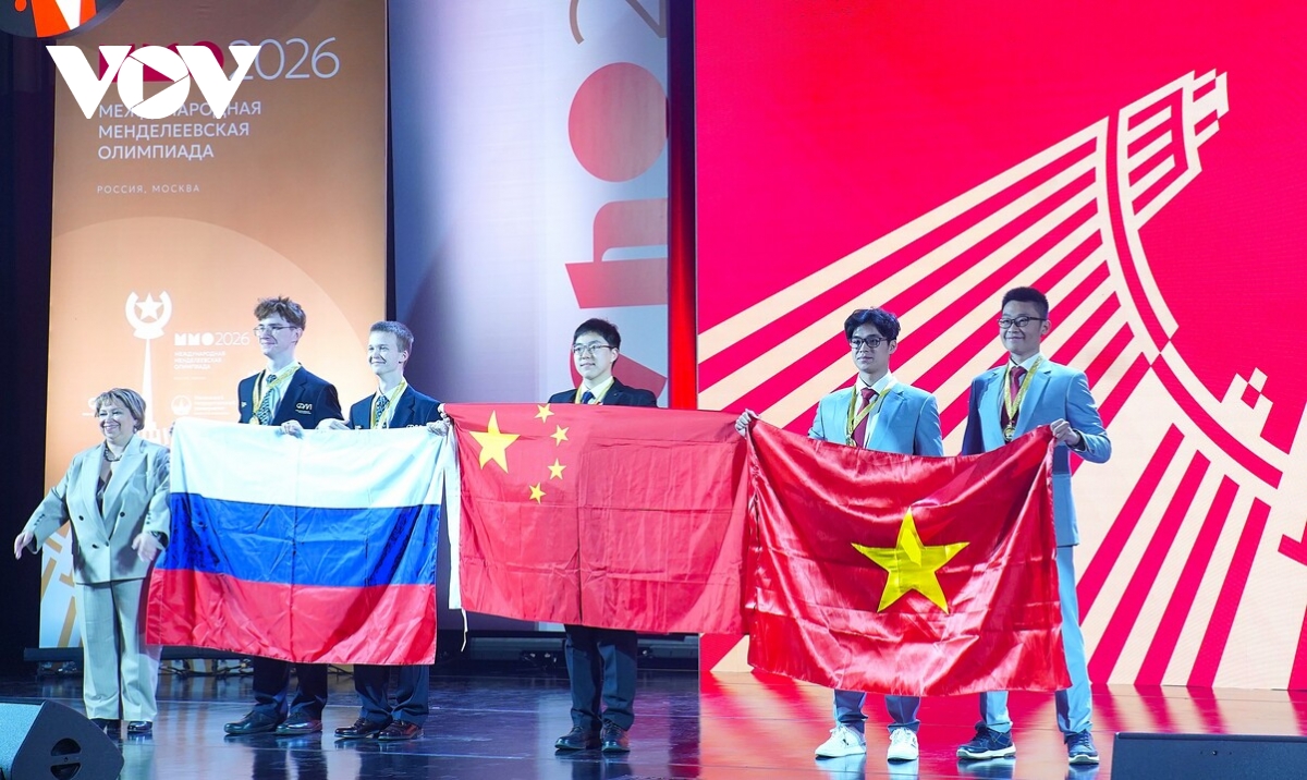 thanh tich cua doi tuyen viet nam tai olympic hoa hoc quoc te mendeleev lan thu 60 hinh anh 1