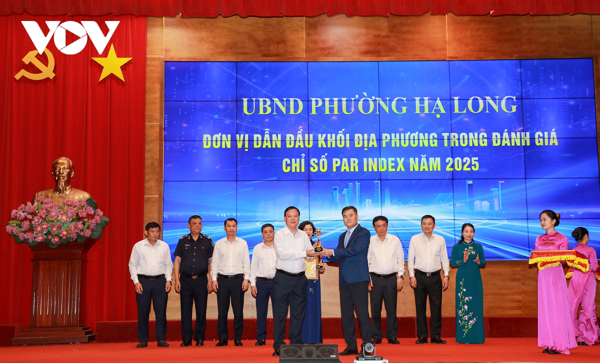 quang ninh lan dau dua cap xa len ban can do luong cai cach hanh chinh hinh anh 1