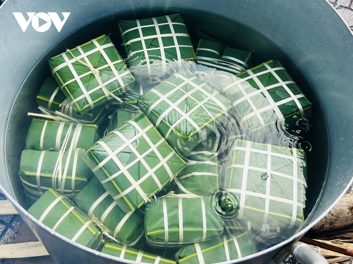 thi goi banh tet, banh chung dang tien vua hung hinh anh 7