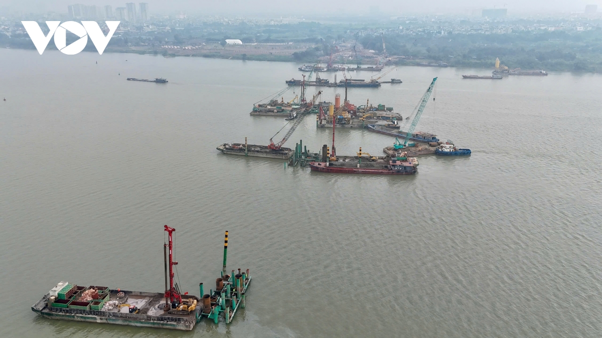 3 cau qua song hong co nguy co cham tien do, ha noi day nhanh giai phong mat bang hinh anh 1