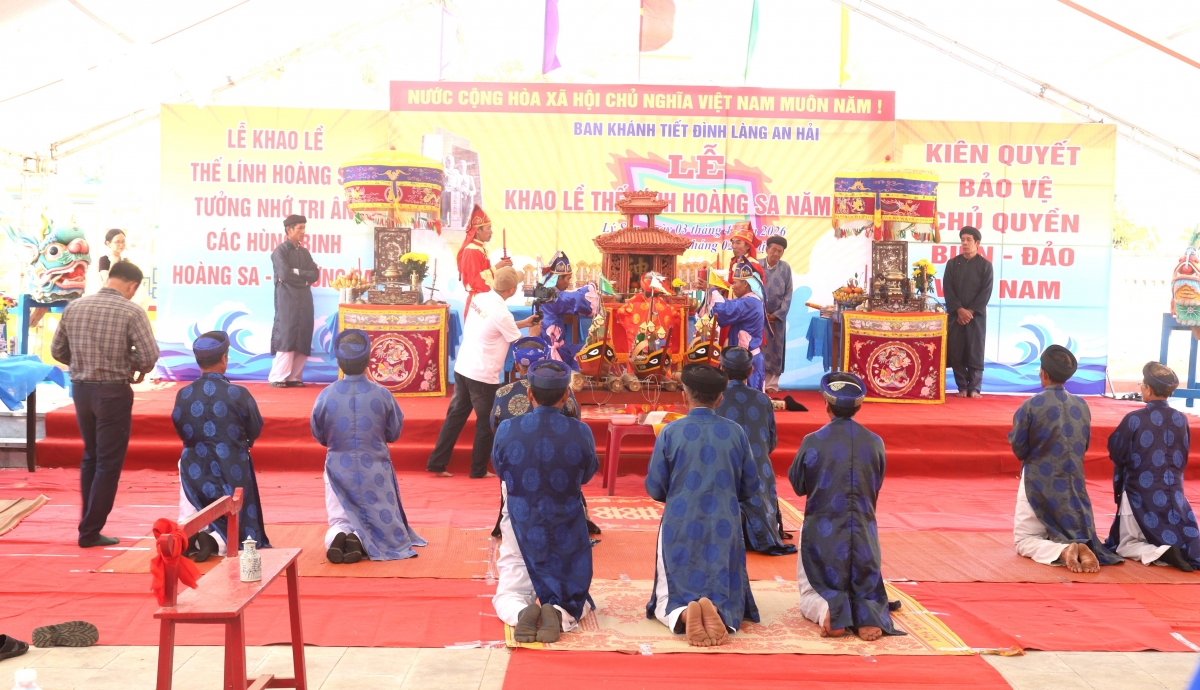 hinh anh le khao le the linh hoang sa tai quang ngai hinh anh 2