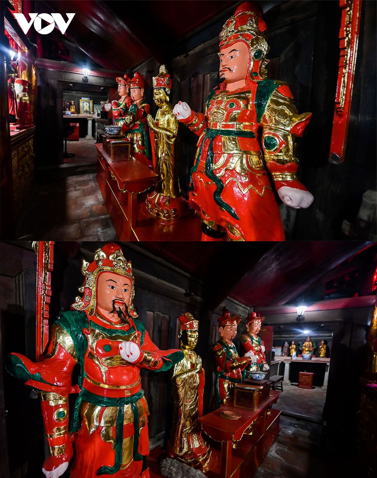 Doc dao ngoi chua co khong co nha su o lang khoa bang hanh thien, ninh binh hinh anh 15