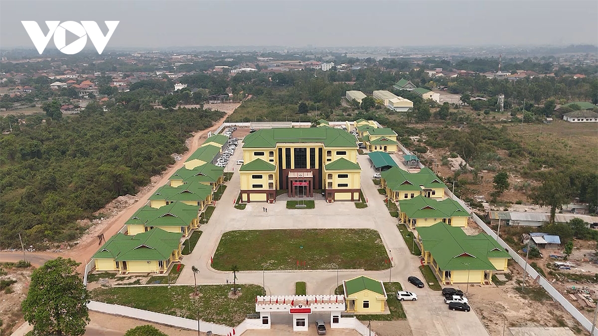 khanh thanh va ban giao cong trinh tru so bo tu lenh bo doi bien phong lao hinh anh 1