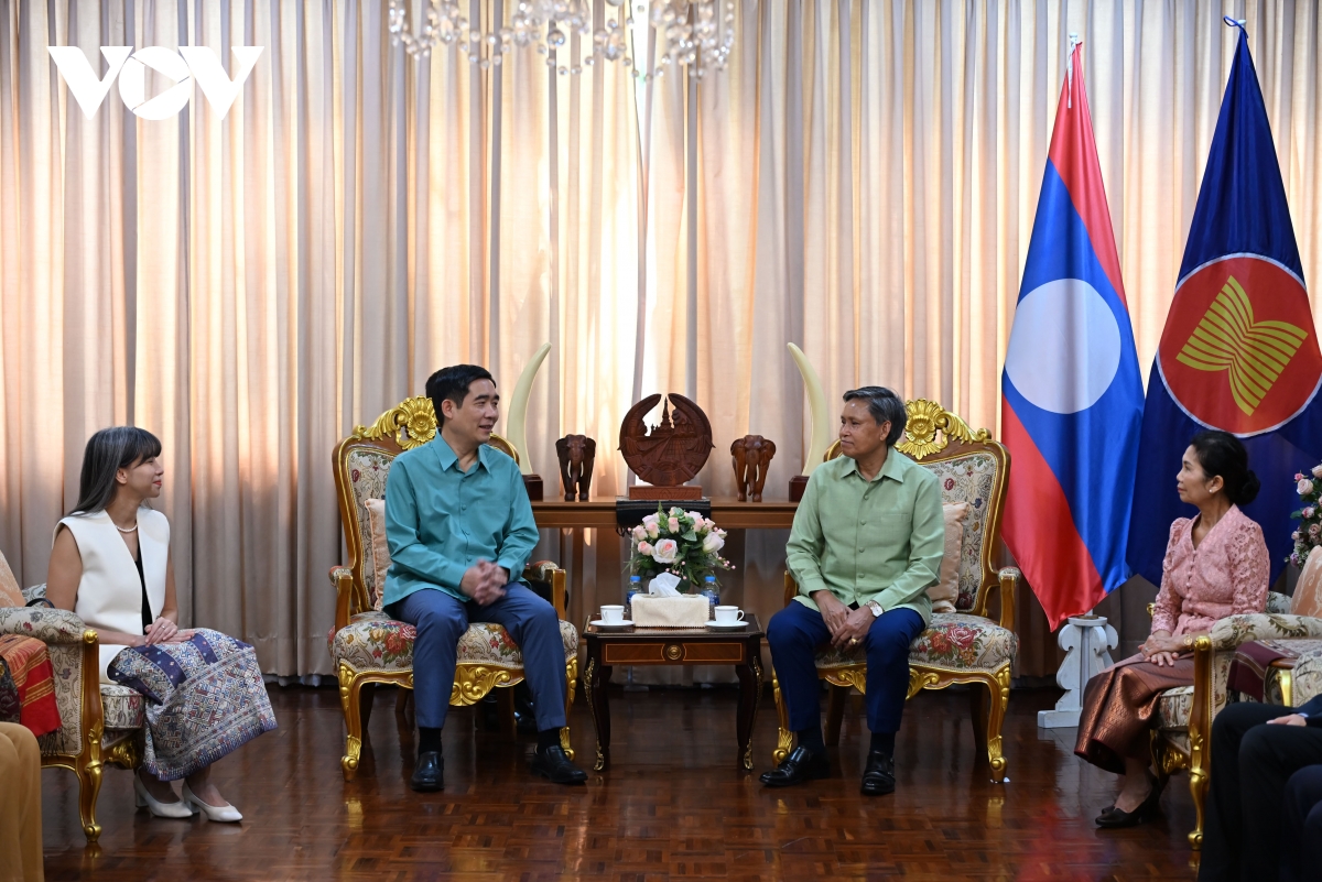 Dai su quan viet nam tai thai lan chuc tet co truyen cua lao hinh anh 2