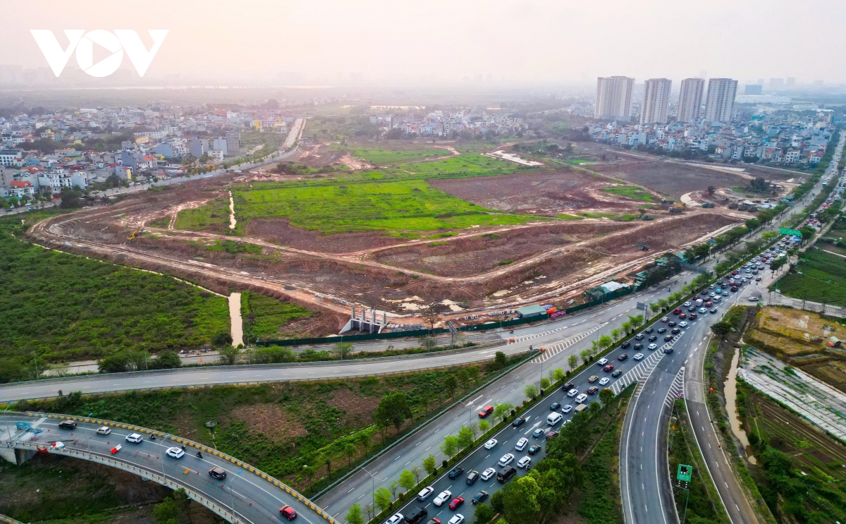du an sieu ho nghin ty giam ngap cho khu vuc phia Dong ha noi tien do den dau hinh anh 11