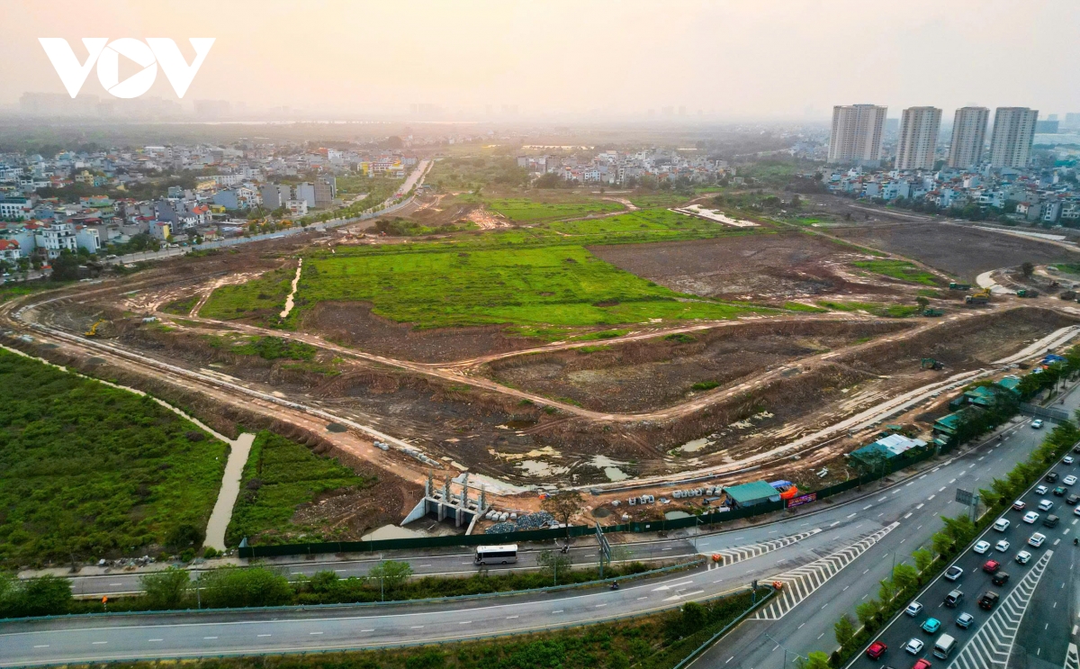 du an sieu ho nghin ty giam ngap cho khu vuc phia Dong ha noi tien do den dau hinh anh 3