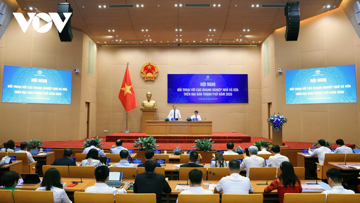 ha noi doi thoai, thao go diem nghen cho doanh nghiep nho va vua hinh anh 1