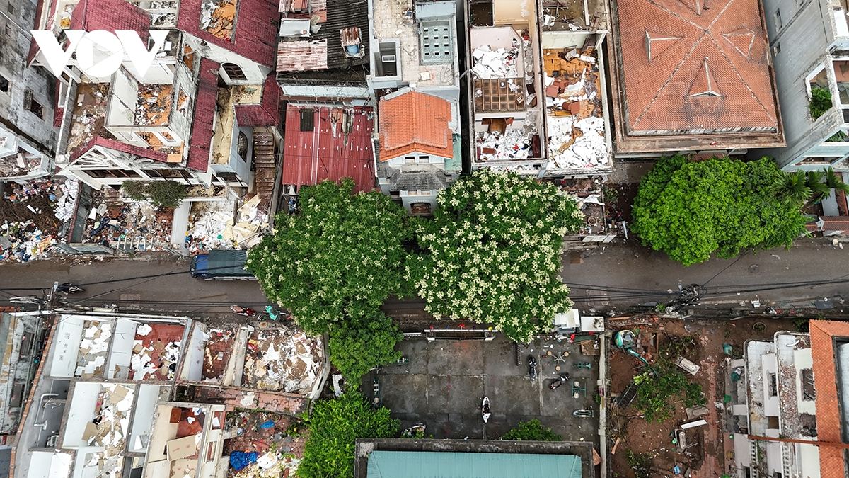 Giải tỏa mặt bằng ngõ 310 Nghi Tàm, tuyến kết nối cầu Tứ Liên lộ diện