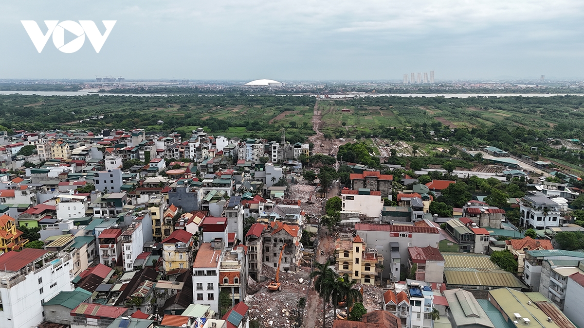 giai toa mat bang ngo 310 nghi tam, tuyen ket noi cau tu lien lo dien hinh anh 5