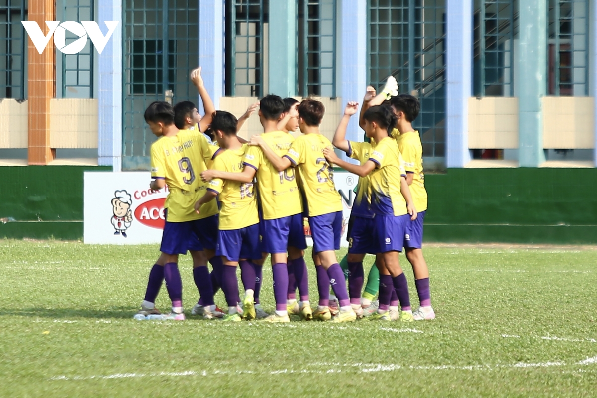 chuc vo dich cua u15 ha noi - manh ghep hoan hao cho cot moc 20 nam cua ha noi fc hinh anh 6