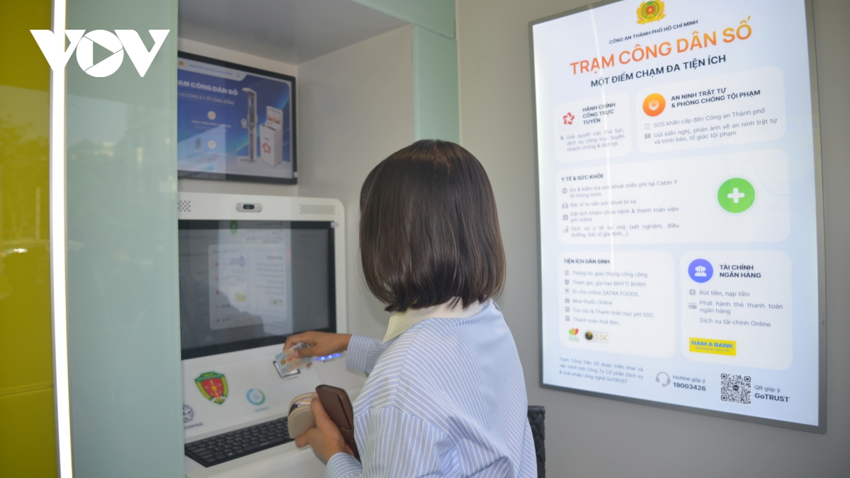 tram cong dan so dua y te so, dich vu cong vao tung khu dan cu hinh anh 1