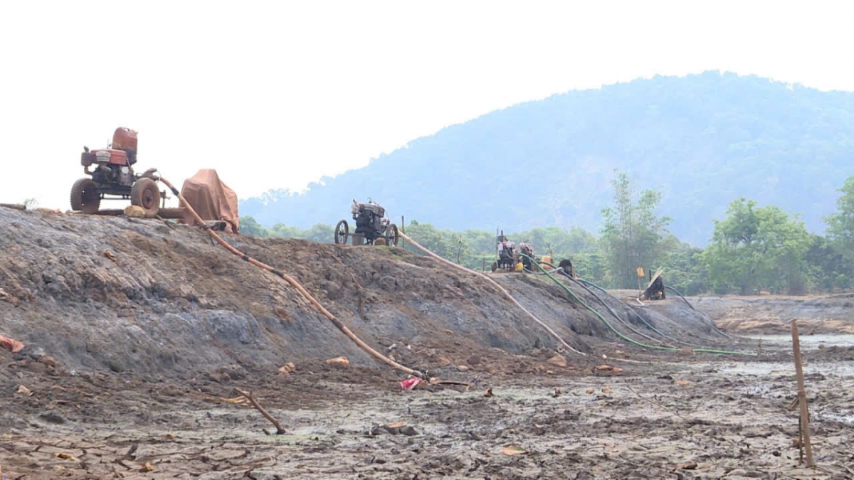 nong dan gia lai doi mat noi lo thieu nuoc tuoi giua cao diem mua kho hinh anh 1