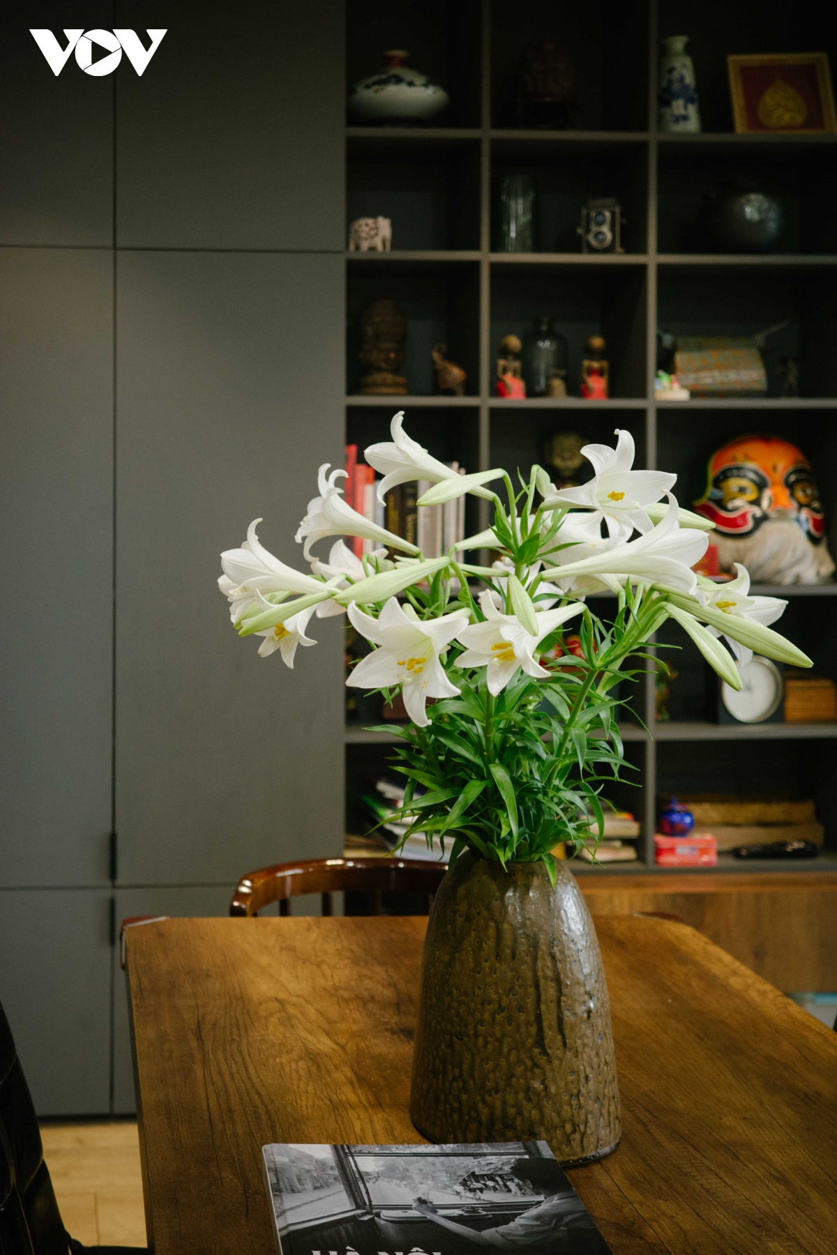 hoa loa ken cuoi thang tu khi ha noi lang le buoc sang mua nang hinh anh 2