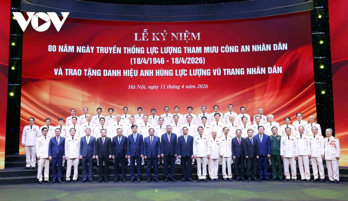 tong bi thu, chu tich nuoc du le ky niem ngay truyen thong luc luong tham muu cand hinh anh 6
