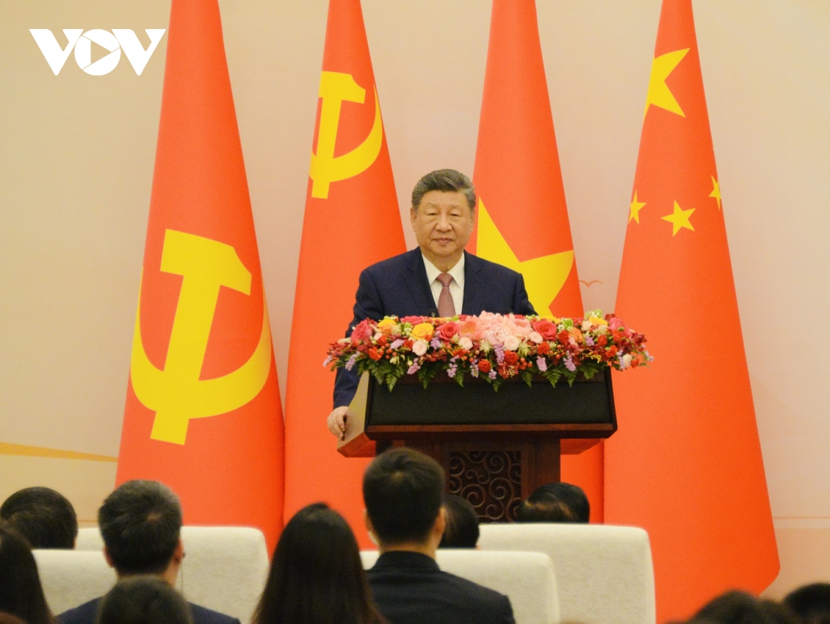 tong bi thu, chu tich nuoc to lam gap go thanh nien trung quoc viet nam hinh anh 1