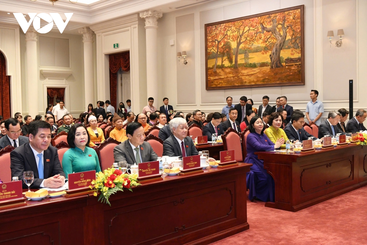 tong bi thu, chu tich nuoc to lam gap mat cac Dbqh nguoi dan toc thieu so hinh anh 2