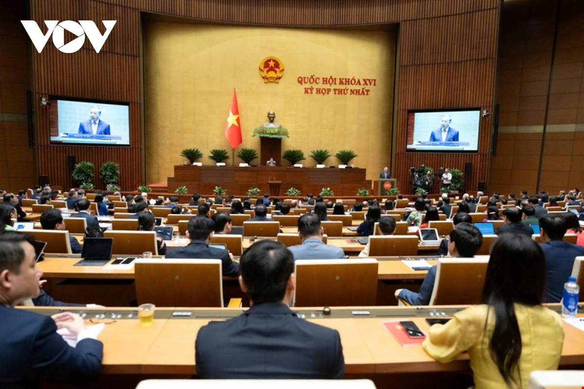 toan van phat bieu cua tong bi thu to lam tai phien khai mac ky hop thu nhat, quoc hoi khoa xvi hinh anh 2
