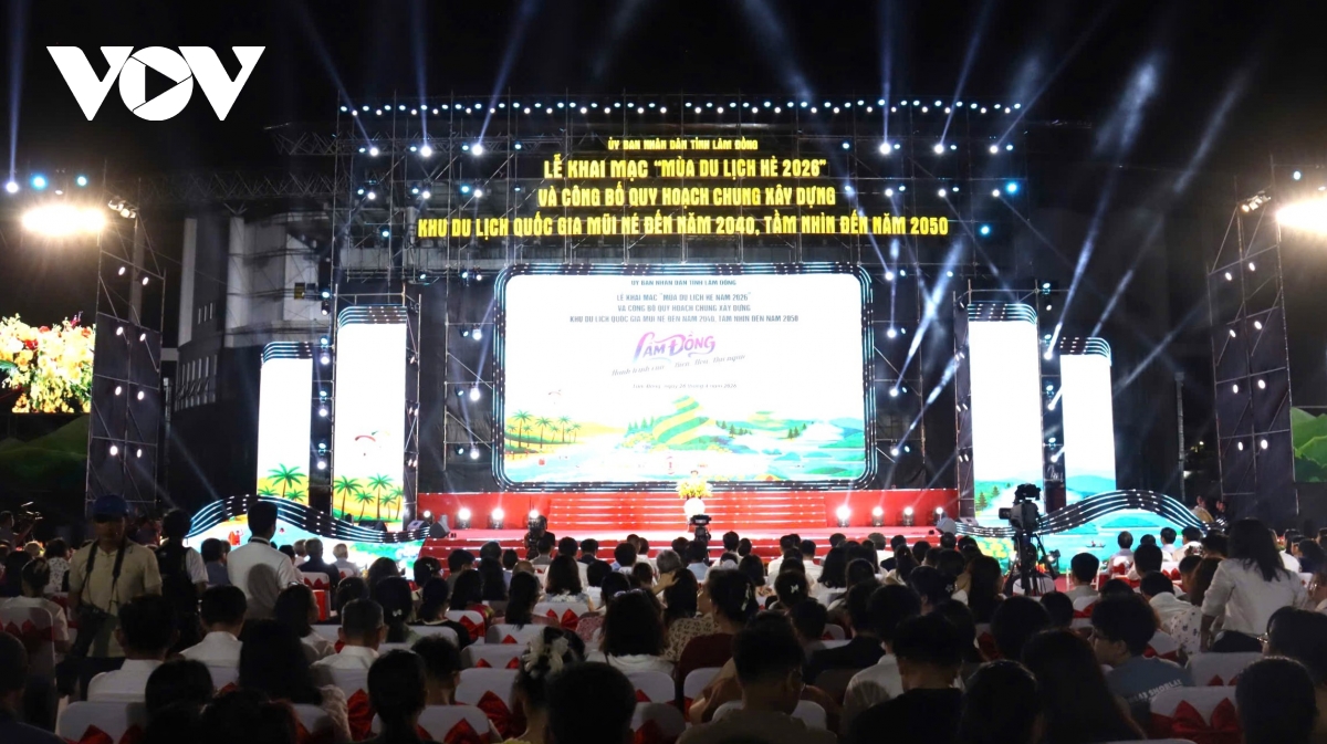 lam Dong khai mac mua du lich he, cong bo quy hoach mui ne hinh anh 1