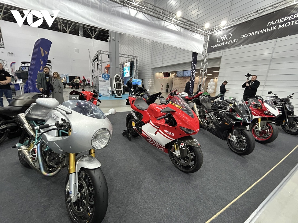 Ngắm những mẫu xe độc đáo tại Triển lãm quốc tế Motovesna 2026