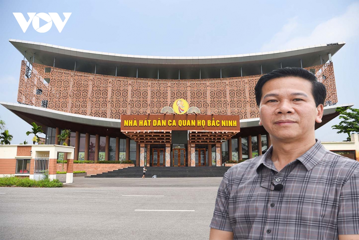 Cận cảnh Nhà hát dân ca Quan họ ở Bắc Ninh hơn 241 tỷ đồng xuống cấp trầm trọng