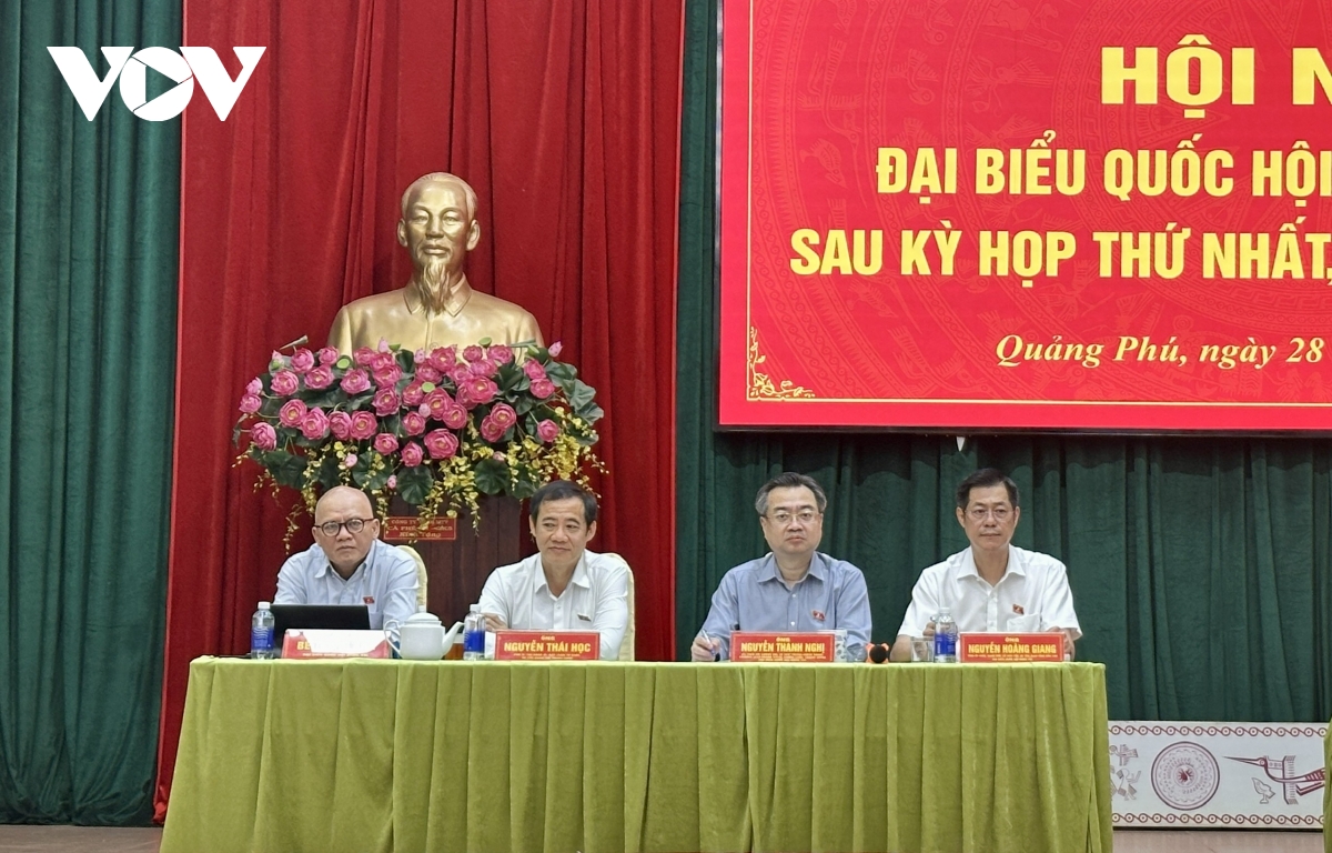 cu tri Dak lak va Dien bien kien nghi nhieu van de toi doan dai bieu quoc hoi hinh anh 3