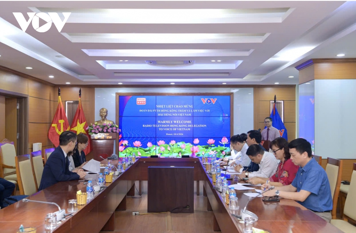 vov ky thoa thuan hop tac voi Dai pt-th hong kong trung quoc hinh anh 1