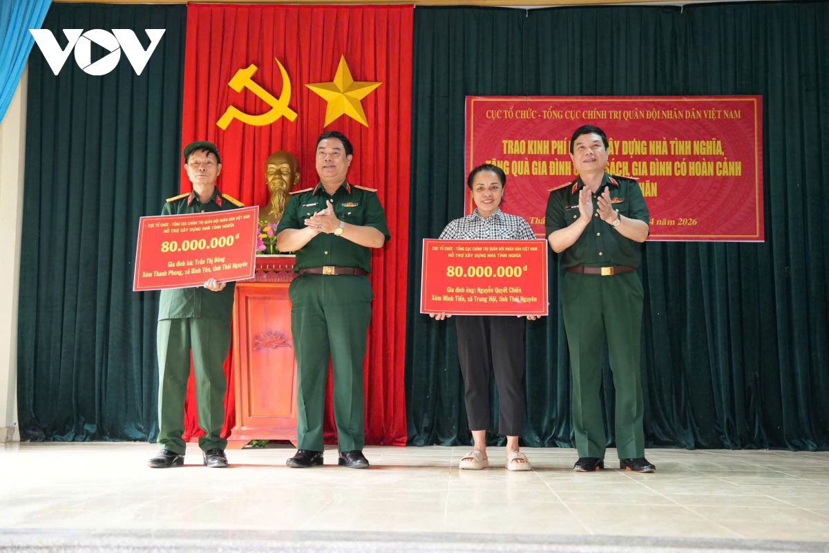 cuc to chuc, tong cuc chinh tri qDnd viet nam tang nha tinh nghia tai thai nguyen hinh anh 3