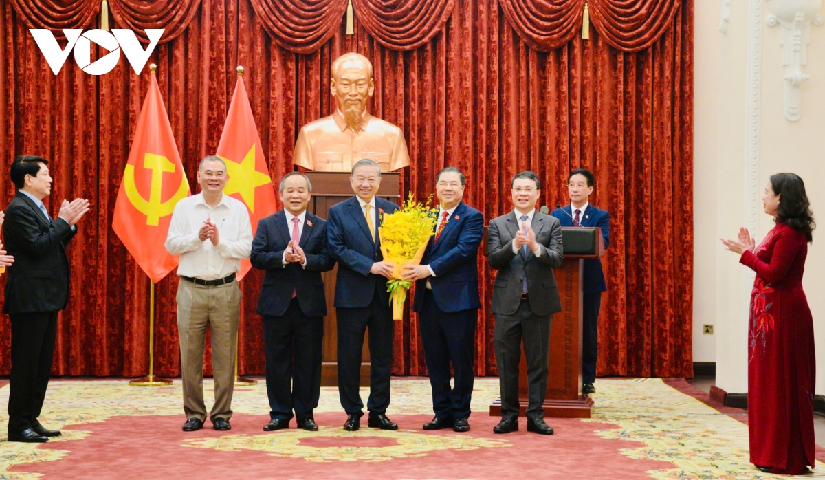 tong bi thu, chu tich nuoc to lam gap mat van phong chu tich nuoc hinh anh 4