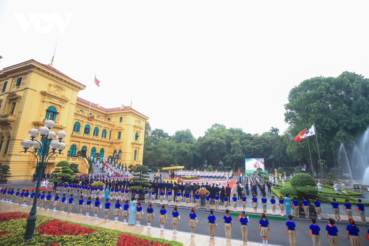 toan canh le don chinh thuc tong thong han quoc lee jae myung hinh anh 7