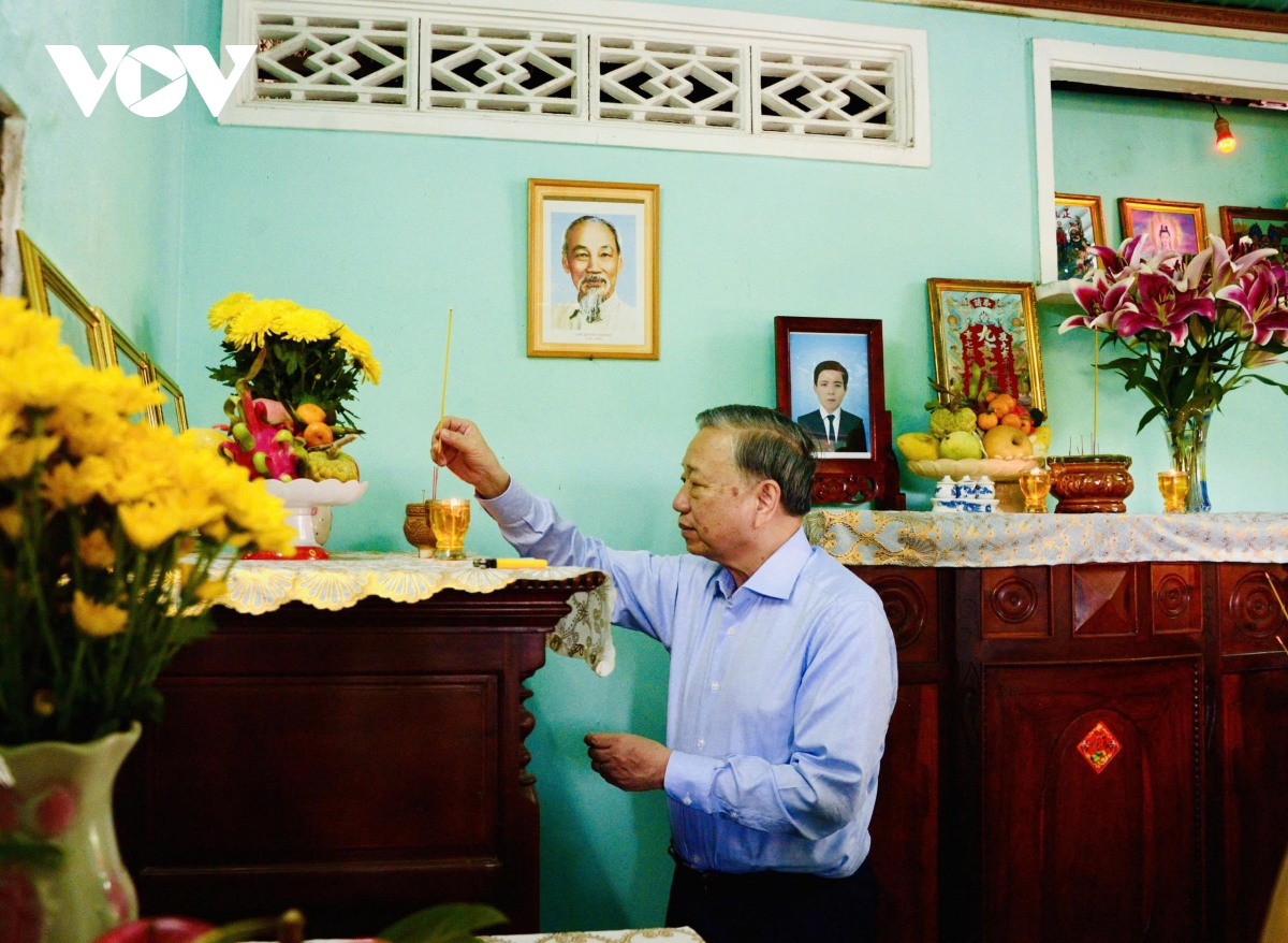 tong bi thu, chu tich nuoc to lam dang huong tai nghia trang liet si o tay ninh hinh anh 6