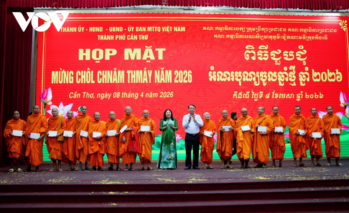 Dong bao khmer can tho don tet chol chnam thmay trong niem vui doi moi hinh anh 3