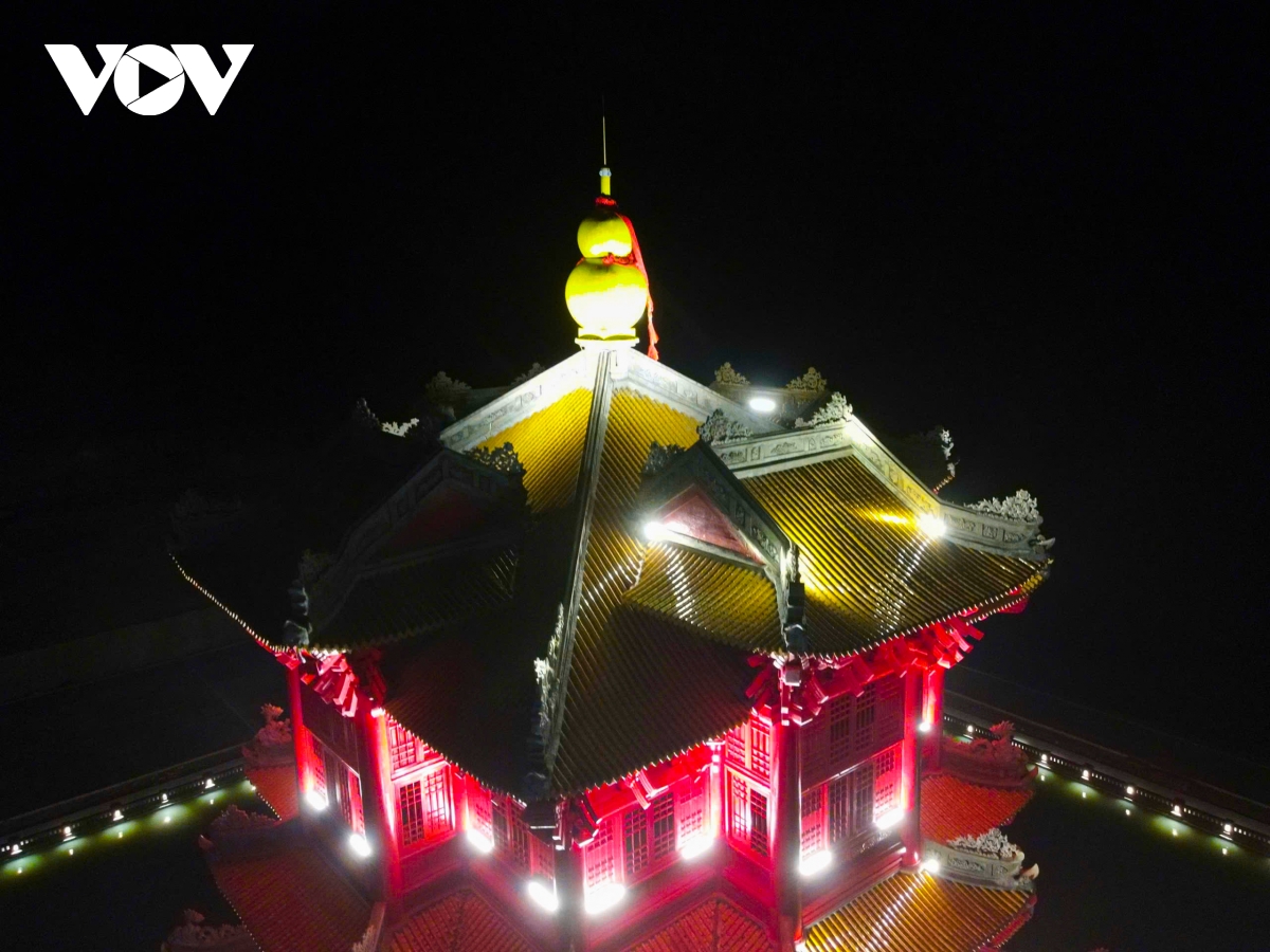 can canh thap chuong tay yen tu lung linh ve dem o bac ninh hinh anh 6