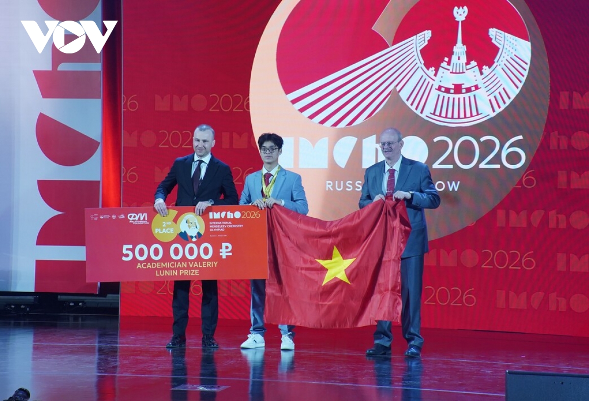 thanh tich cua doi tuyen viet nam tai olympic hoa hoc quoc te mendeleev lan thu 60 hinh anh 2