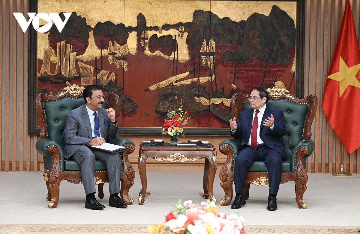 thu tuong chinh phu pham minh chinh tiep Dai su kuwait tai viet nam hinh anh 2