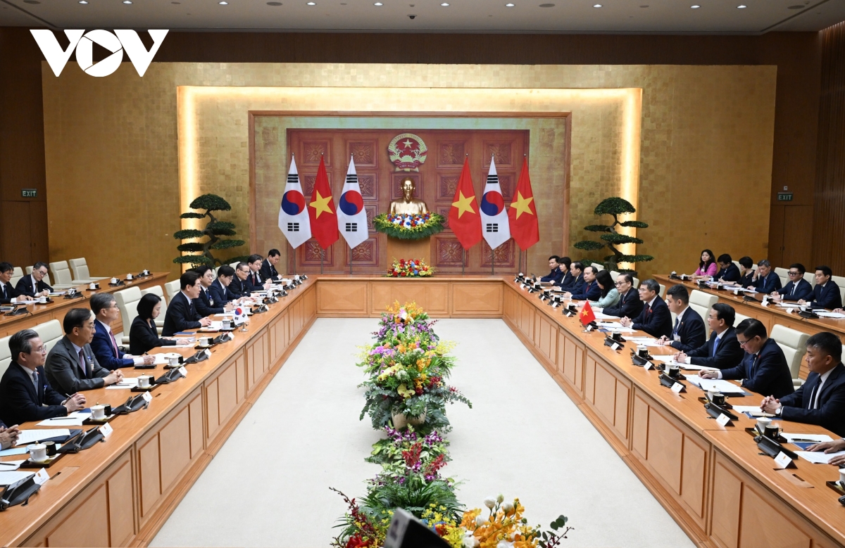 thu tuong le minh hung hoi kien tong thong han quoc lee jae myung hinh anh 2