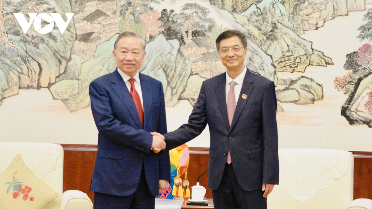 Tổng Bí thư, Chủ tịch nước Tô Lâm tiếp Bí thư Quảng Tây, Trung Quốc